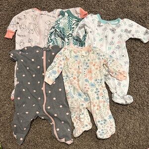 Assorted Colorful Kids One Pieces